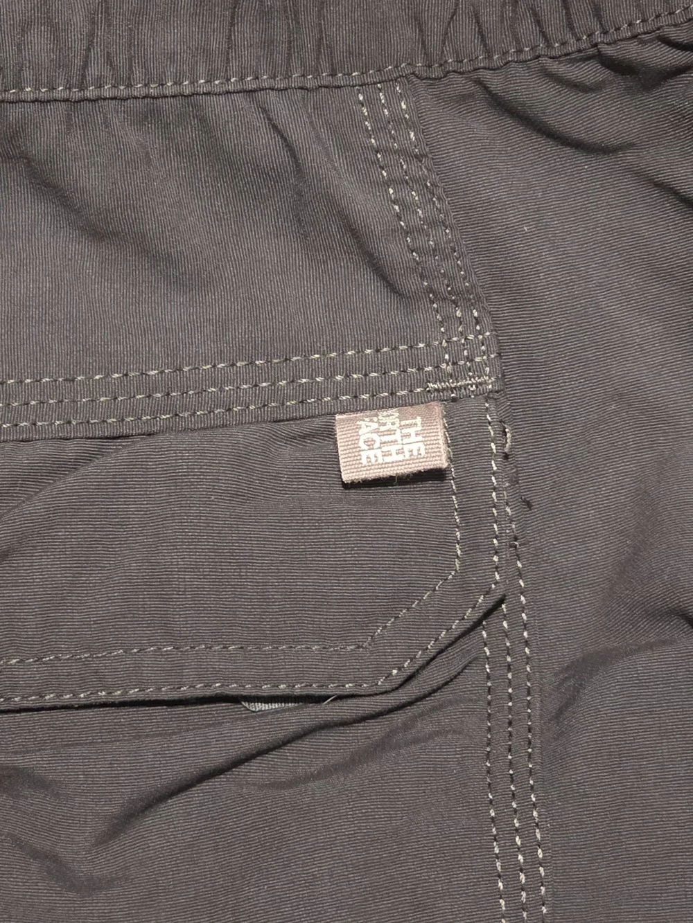 The North Face Men's Zip Off Convertible Men’s Pants Dark Gray Hiking XXL